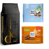 Кофе зерно, шоколад молочный 2 шт